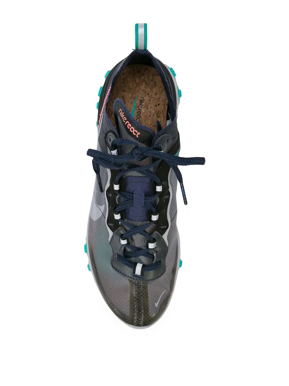 Nike React Element 87 Black/Midnight Navy Sneakers Grazuv Mart