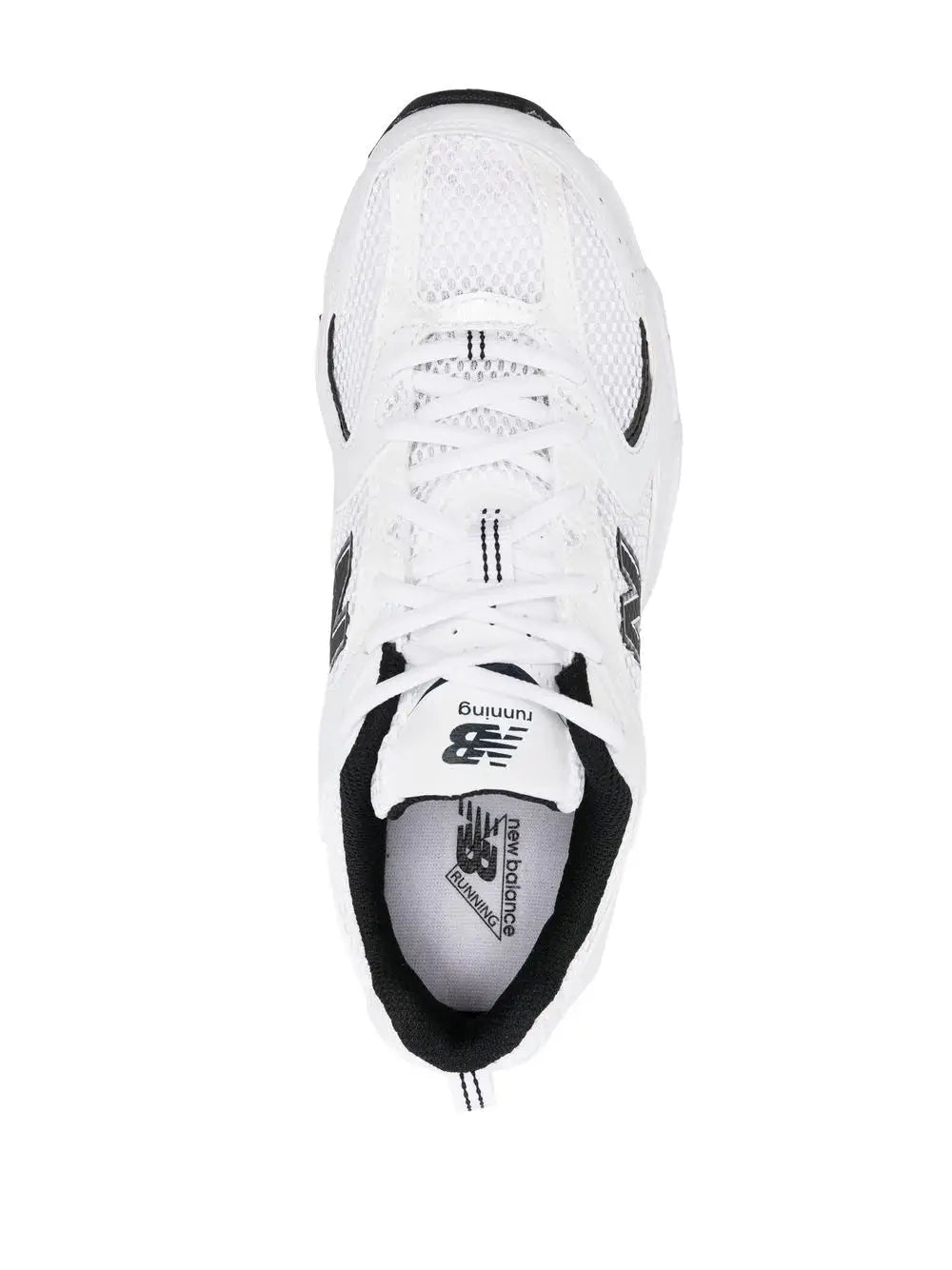 New Balance Logo-Patch Low-Top Sneakers Grazuv Mart