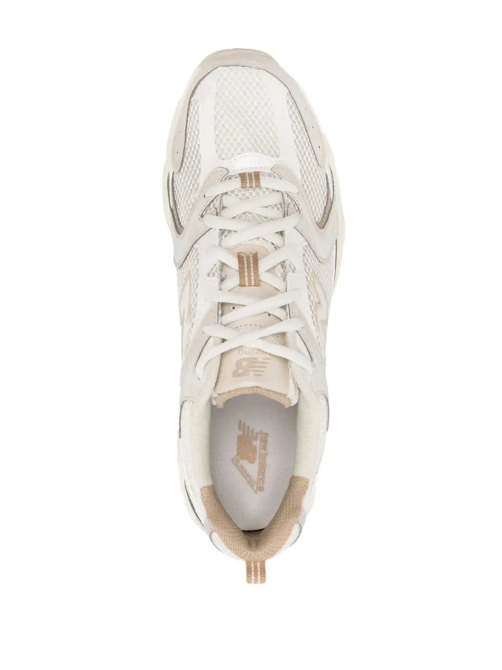 New Balance Logo-Patch Low-Top Sneakers Grazuv Mart