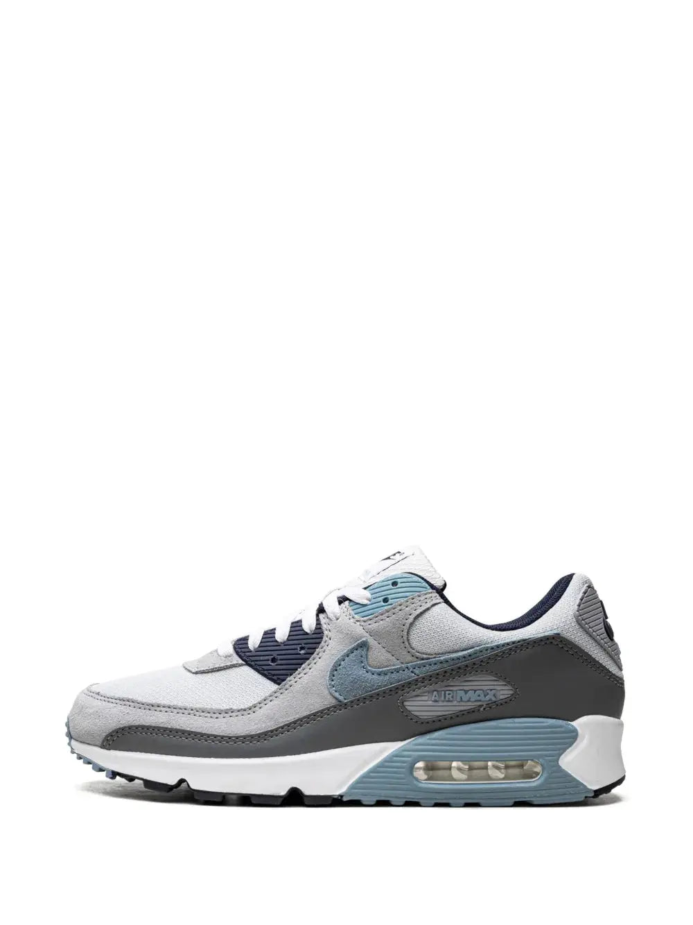 Nike Air Max 90 Pure Platinum Warm Blue Sneakers Grazuv Mart