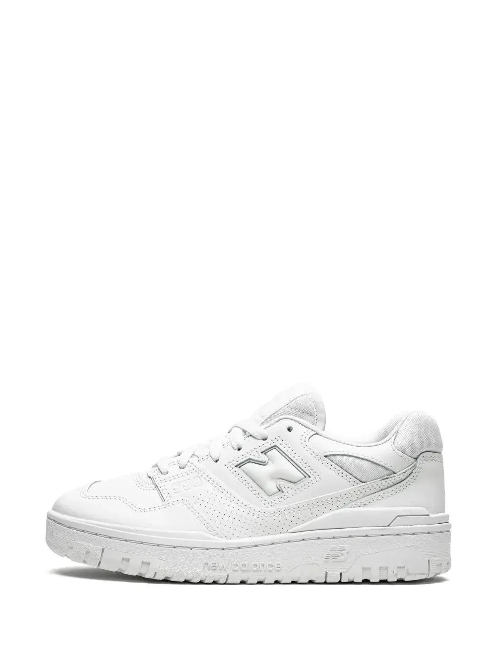 New Balance 550 Triple White Sneakers Grazuv Mart