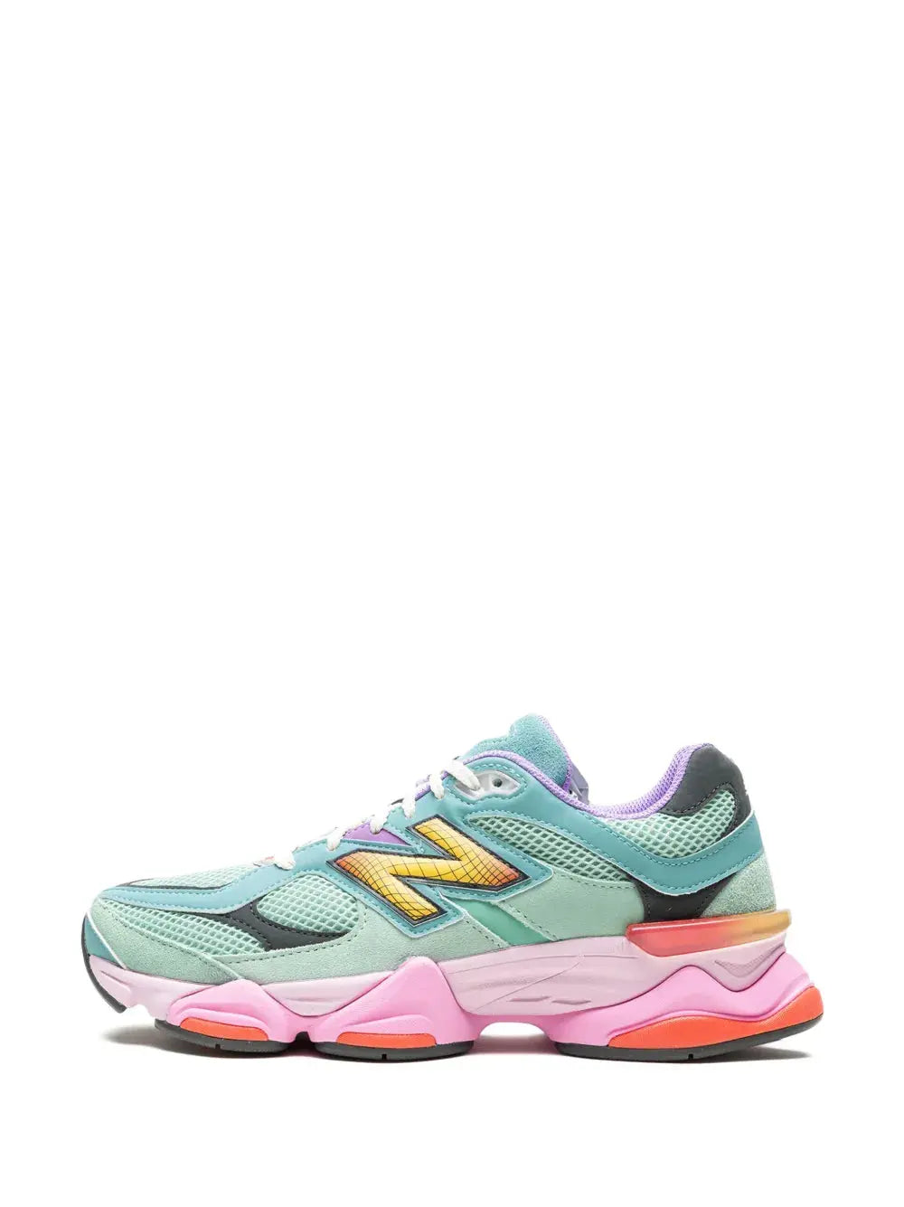 New Balance 9060 Sage Leaf/Neo Flame Sneakers Grazuv Mart