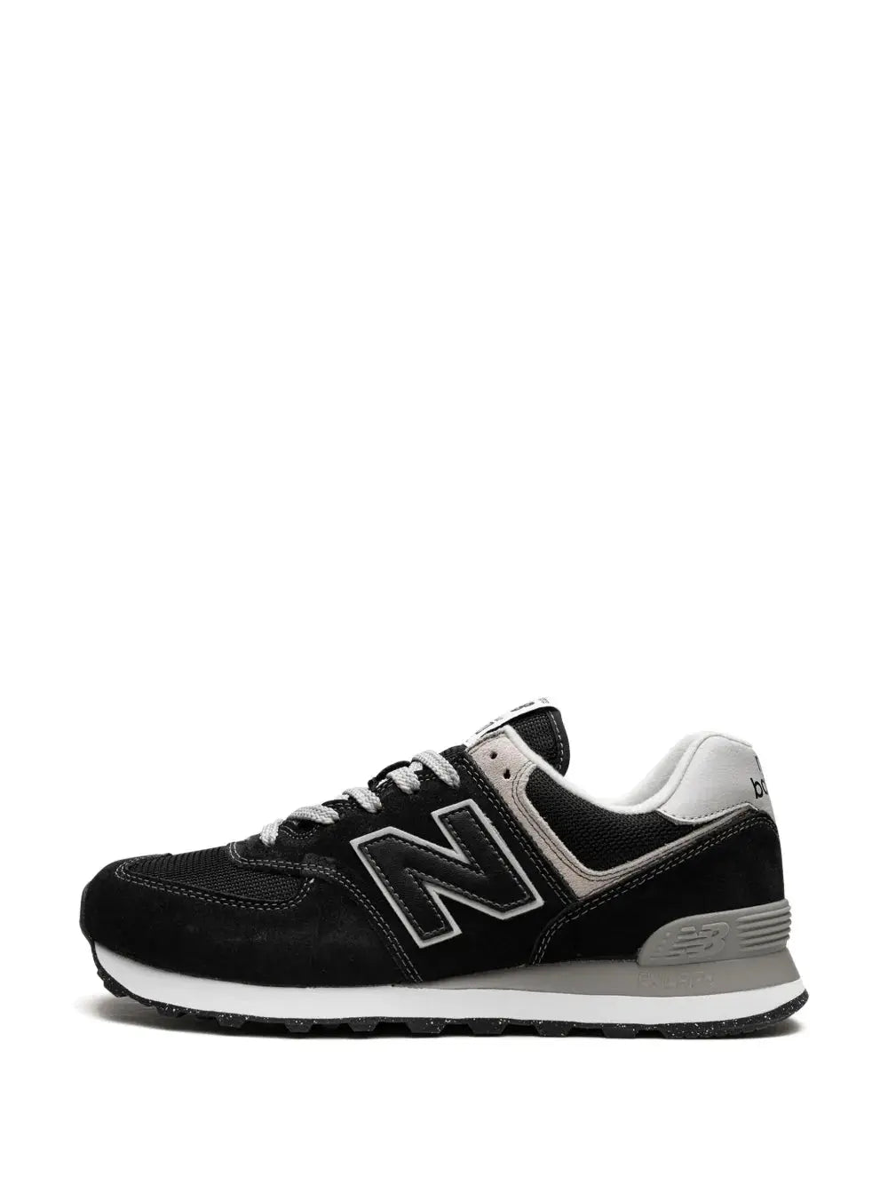 New Balance 574 Black White Sneakers Grazuv Mart