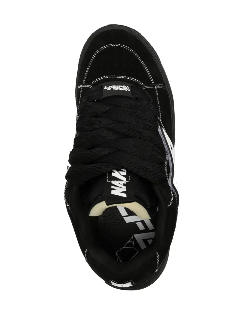 Naked Wolfe Kosa Midnight Low-Top Sneakers Grazuv Mart