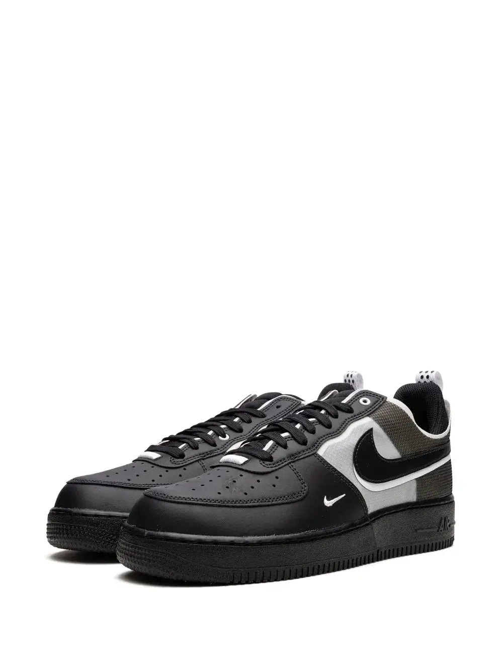 Nike Air Force 1 React Black/White Sneakers Grazuv Mart