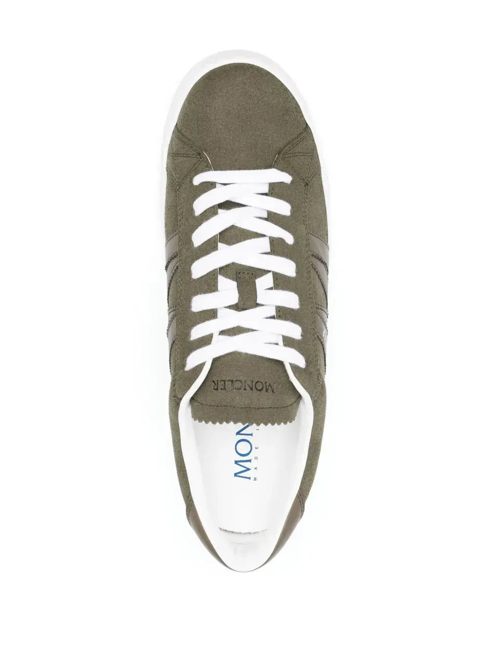 Moncler Monaco Panelled Sneakers Grazuv Mart