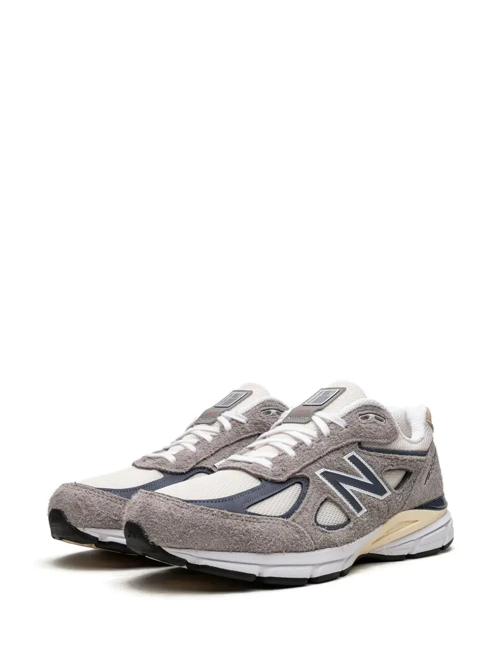 New Balance 990V4 Made In Usa - Grey/Navy Sneakers Grazuv Mart