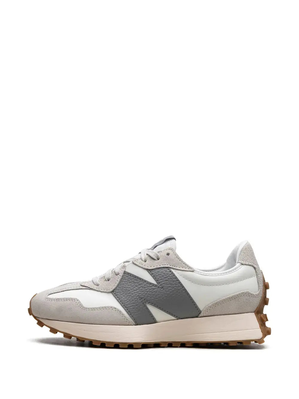 New Balance 327 Moonbeam/Shadow Grey Sneakers Grazuv Mart