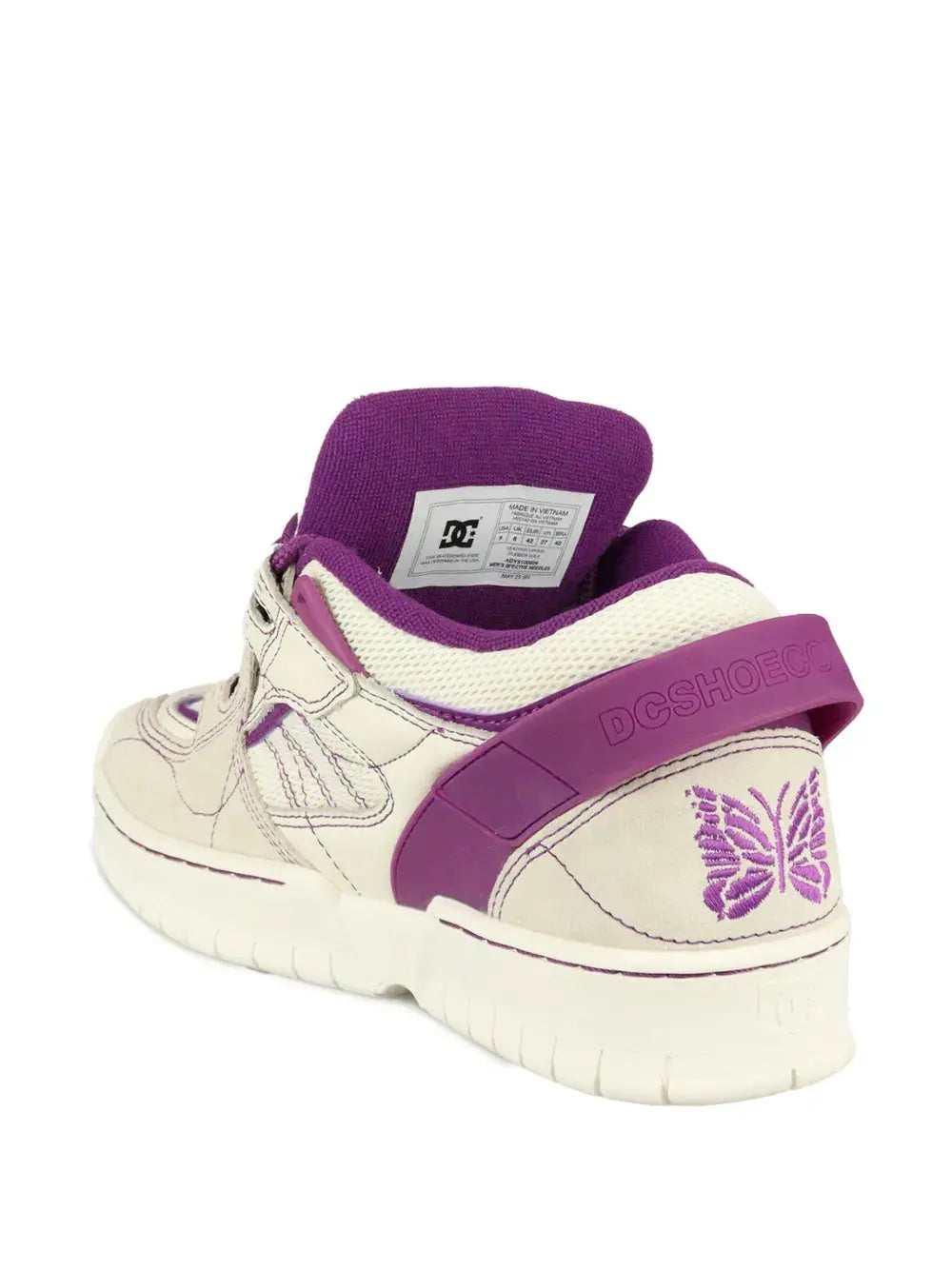Needles X Dc Shoes Spectre Panelled Sneakers Grazuv Mart