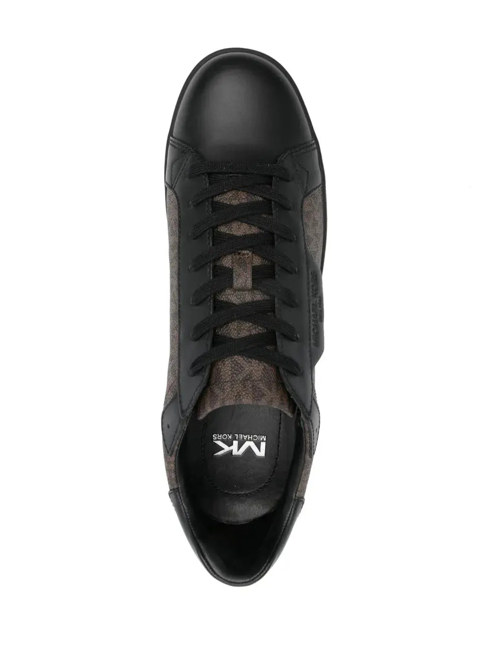 Michael Kors Keating Monogram-Pattern Sneakers Grazuv Mart