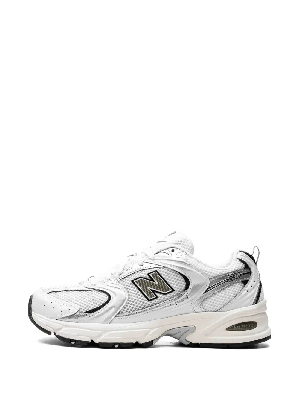 New Balance 530 White/Black Sneakers Grazuv Mart