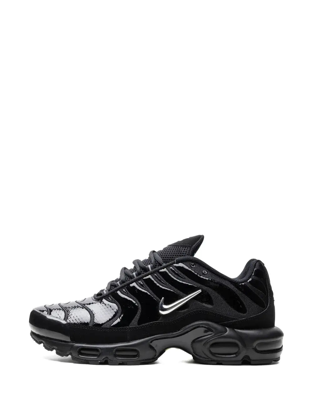 Nike Air Max Plus Metallic Black Sneakers Grazuv Mart