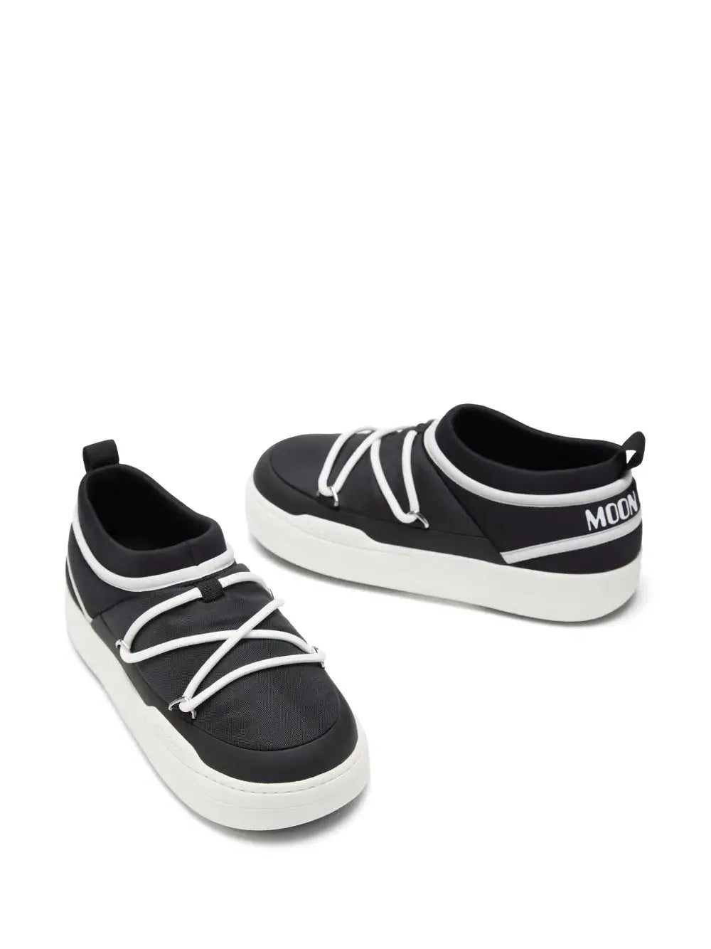 Moon Boot Park Icon Logo-Print Sneakers Grazuv Mart