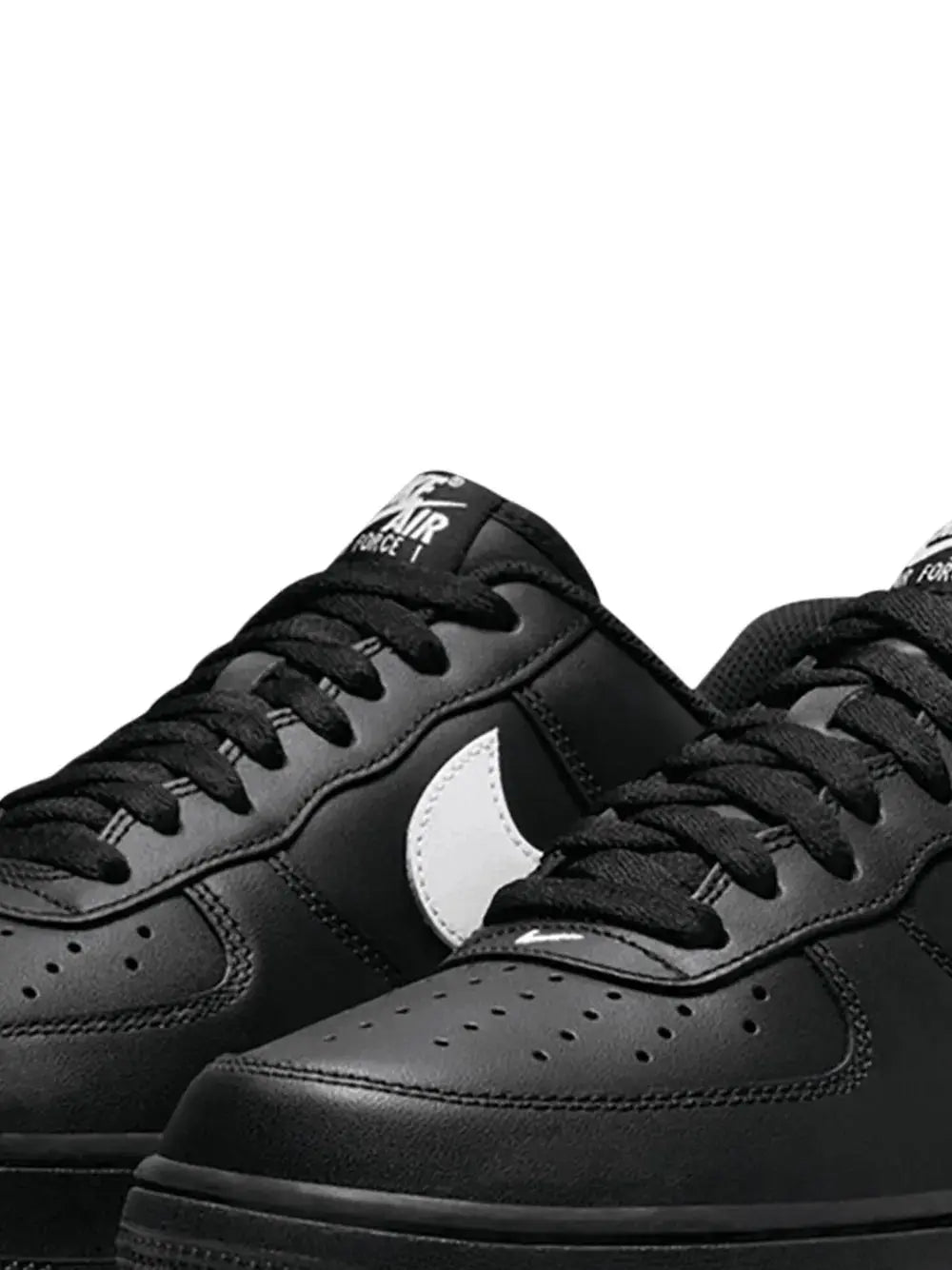 Nike Air Force 1 Black/White Sneakers Grazuv Mart