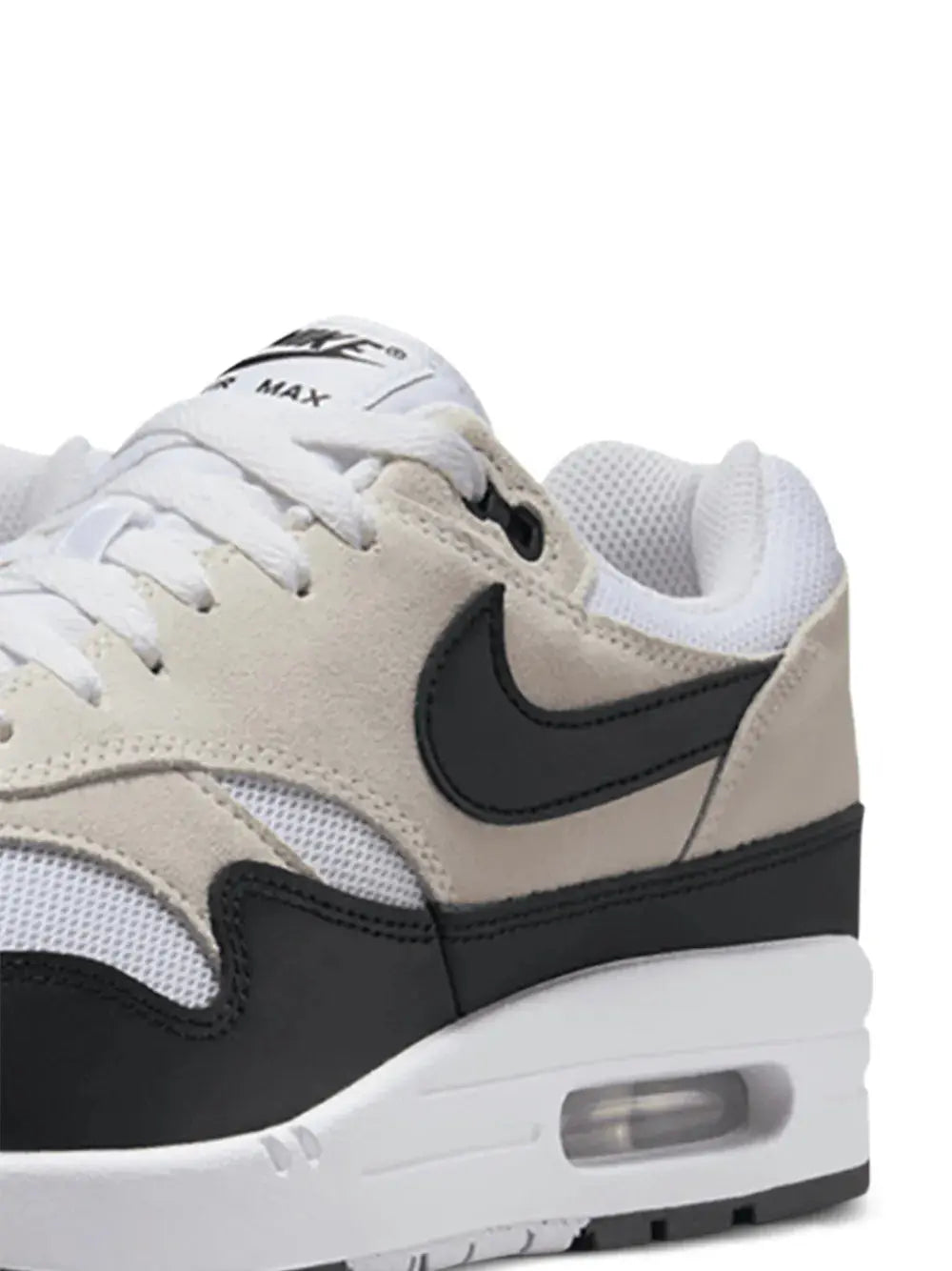 Nike Air Max 1 White/Black Sneakers Grazuv Mart