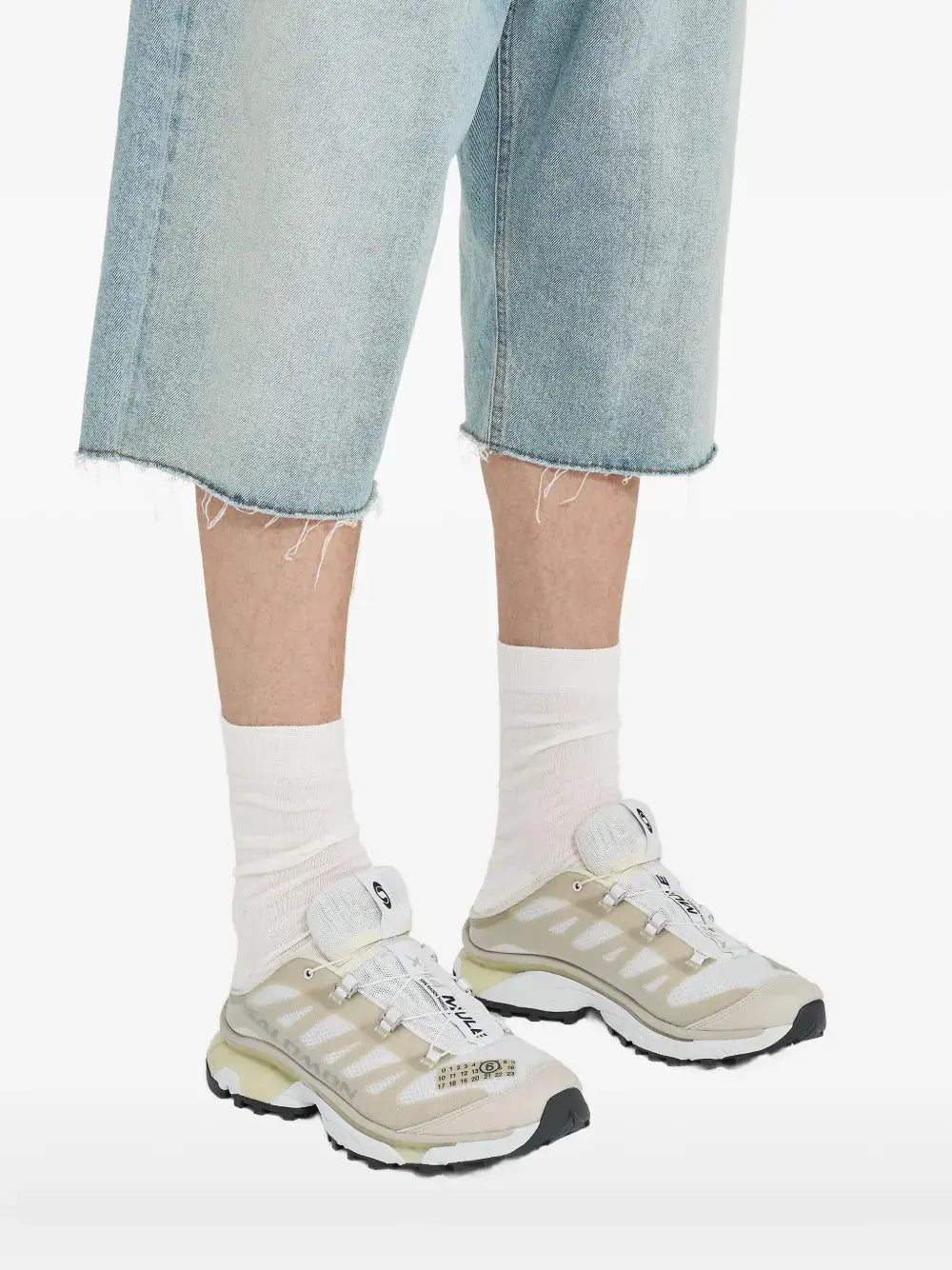 Mm6 Maison Margiela X Salomon X Salomon Panelled Mule Sneakers Grazuv Mart