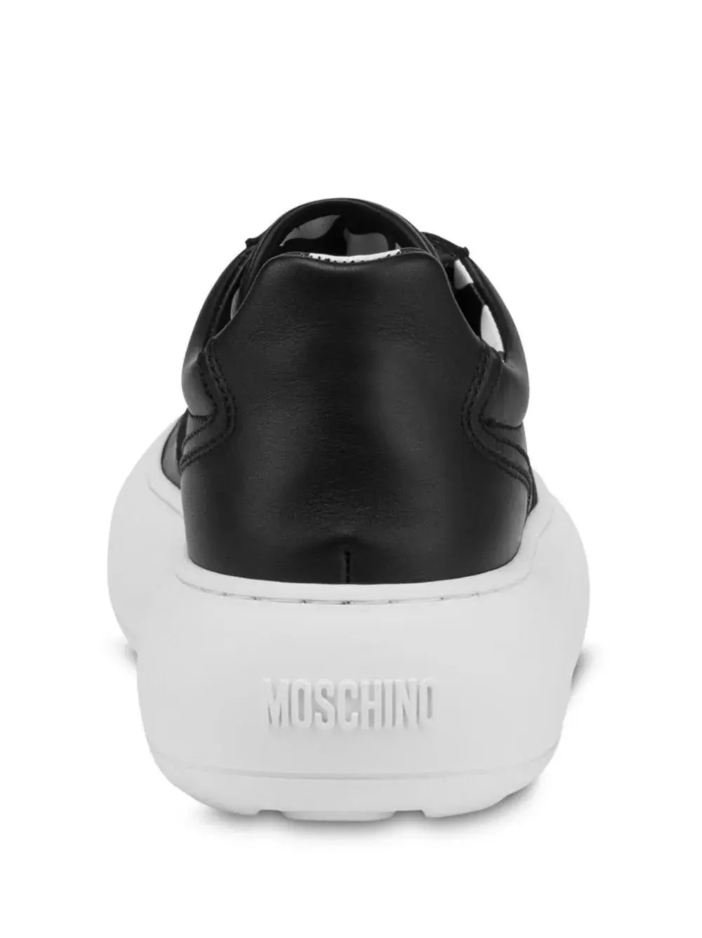Moschino Leather Sneakers Grazuv Mart