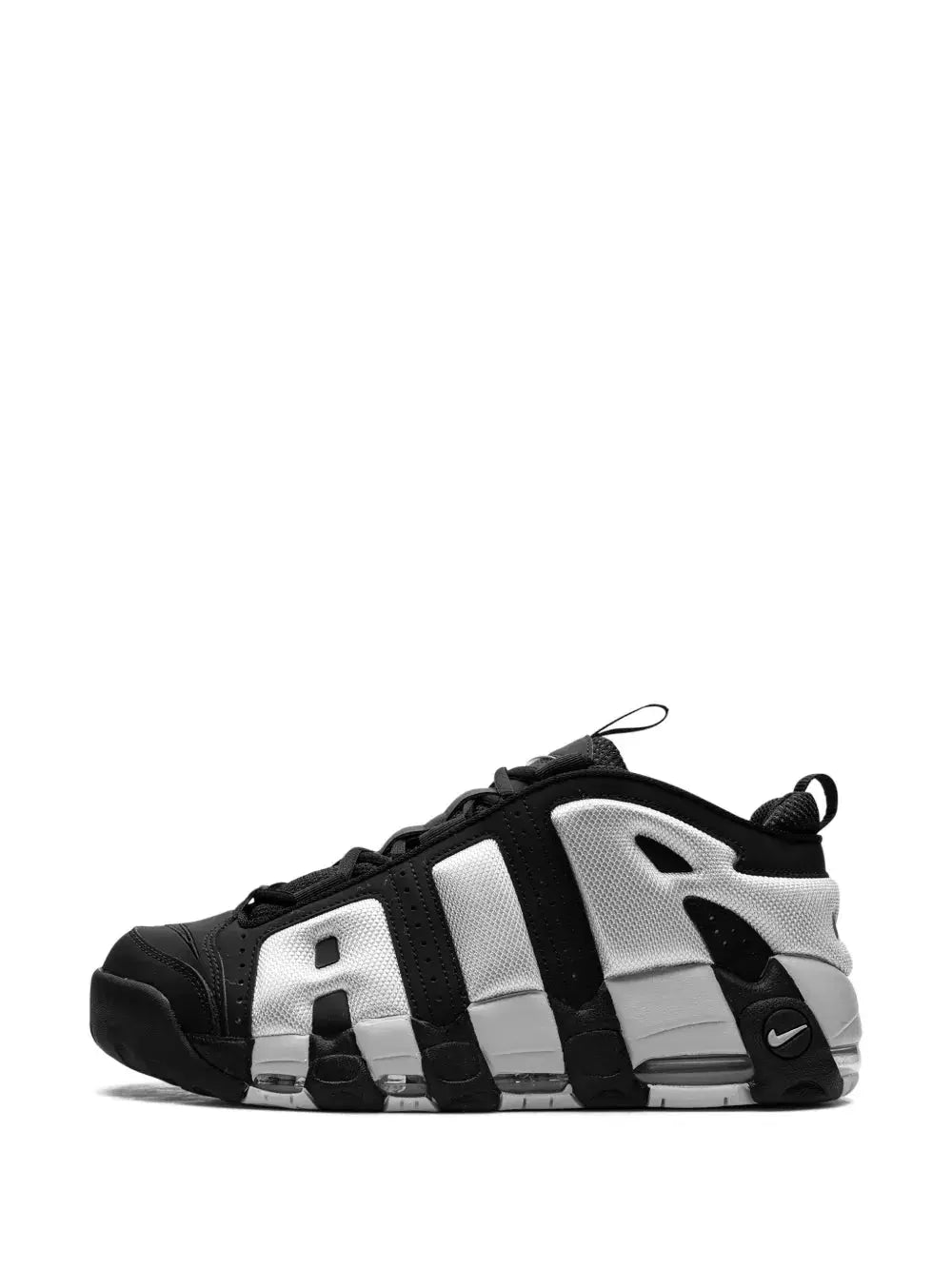 Nike Air More Uptempo Low Black Photon Dust Sneakers Grazuv Mart