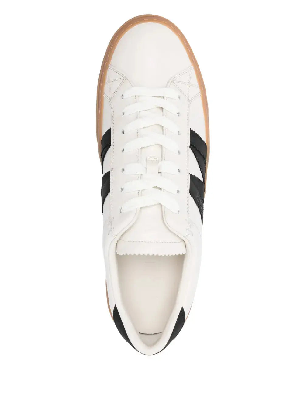 Moncler Monaco2 Leather Sneakers Grazuv Mart