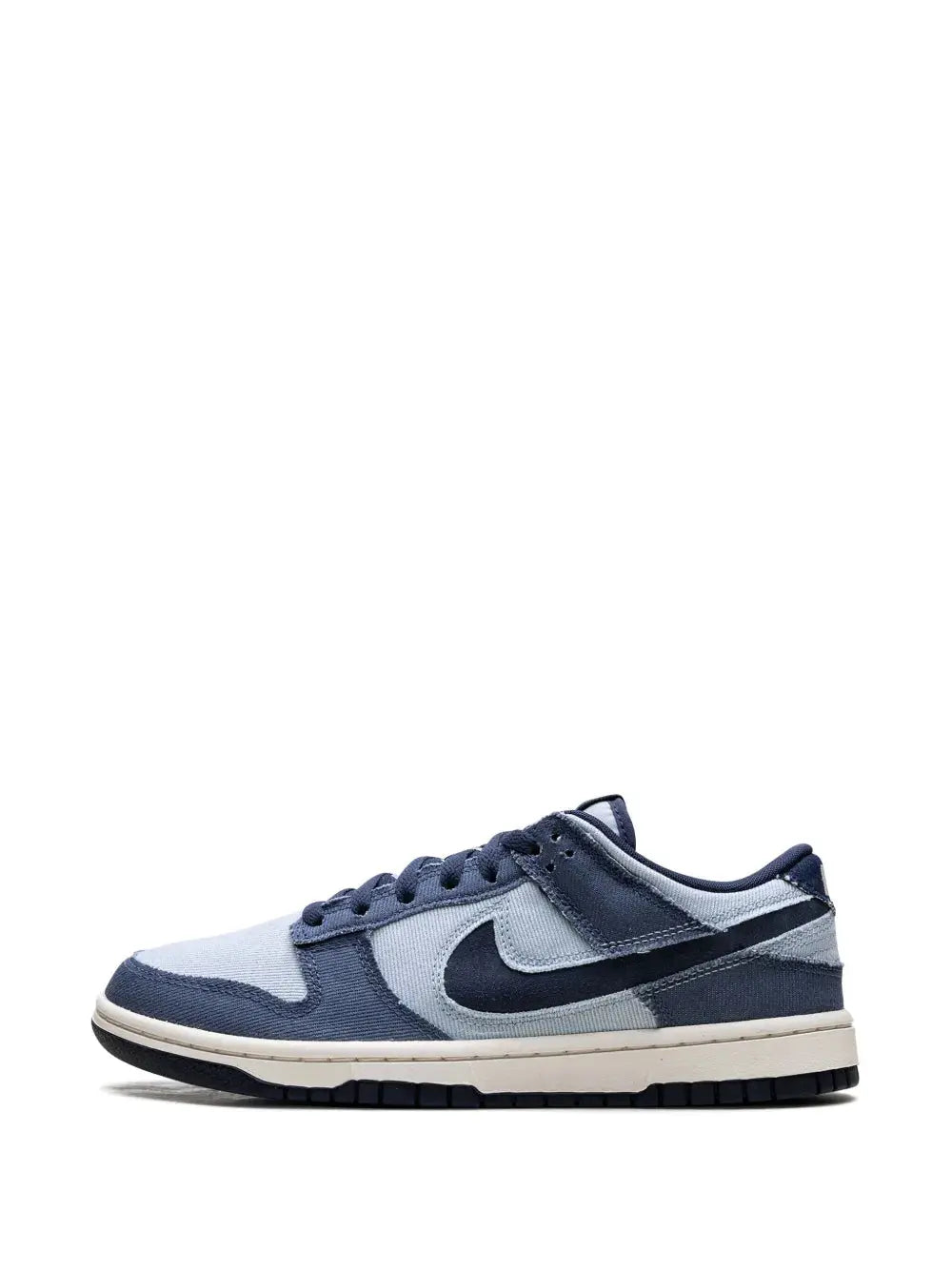Nike Dunk Low Light Armory Blue Denim Sneakers Grazuv Mart