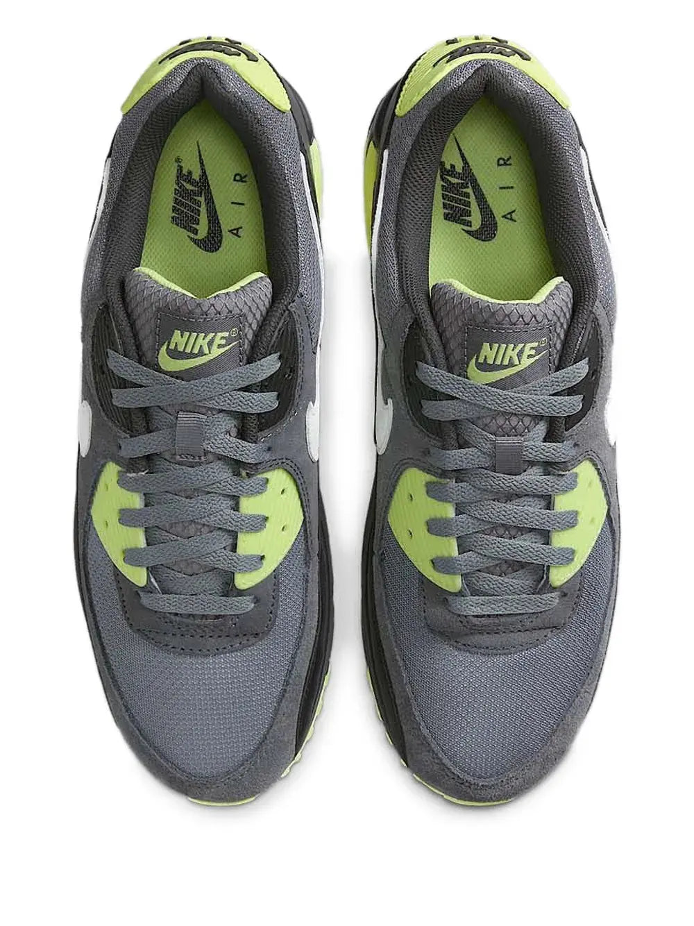 Nike Air Max 90 Smoke Grey/Light Lemon Twist Sneakers Grazuv Mart