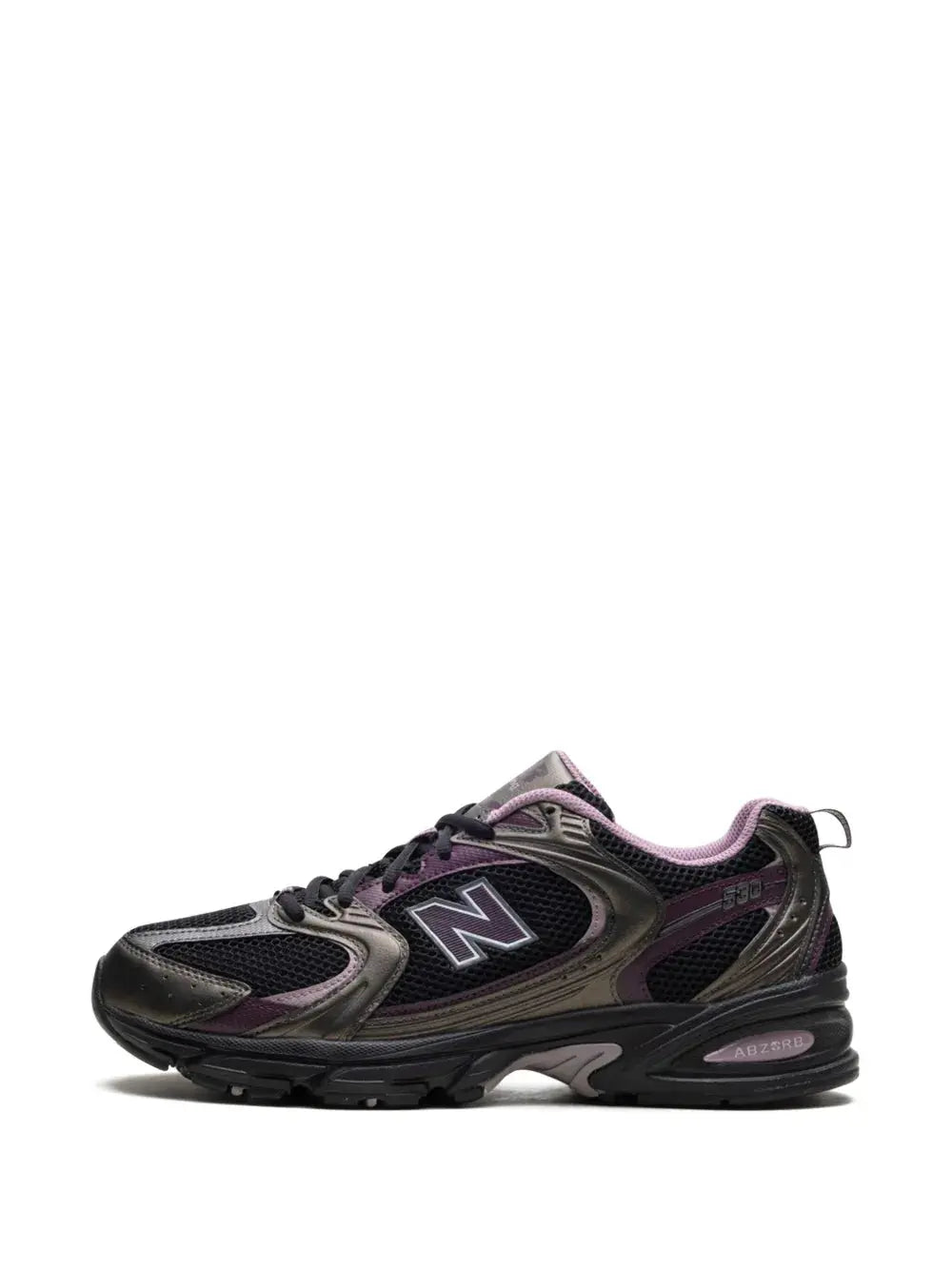 New Balance 530 Black/Black Metallic/Plum Brown Sneakers Grazuv Mart