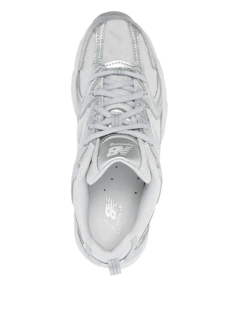 New Balance 530 Silver Metallic Raincloud Polka Dots Grazuv Mart