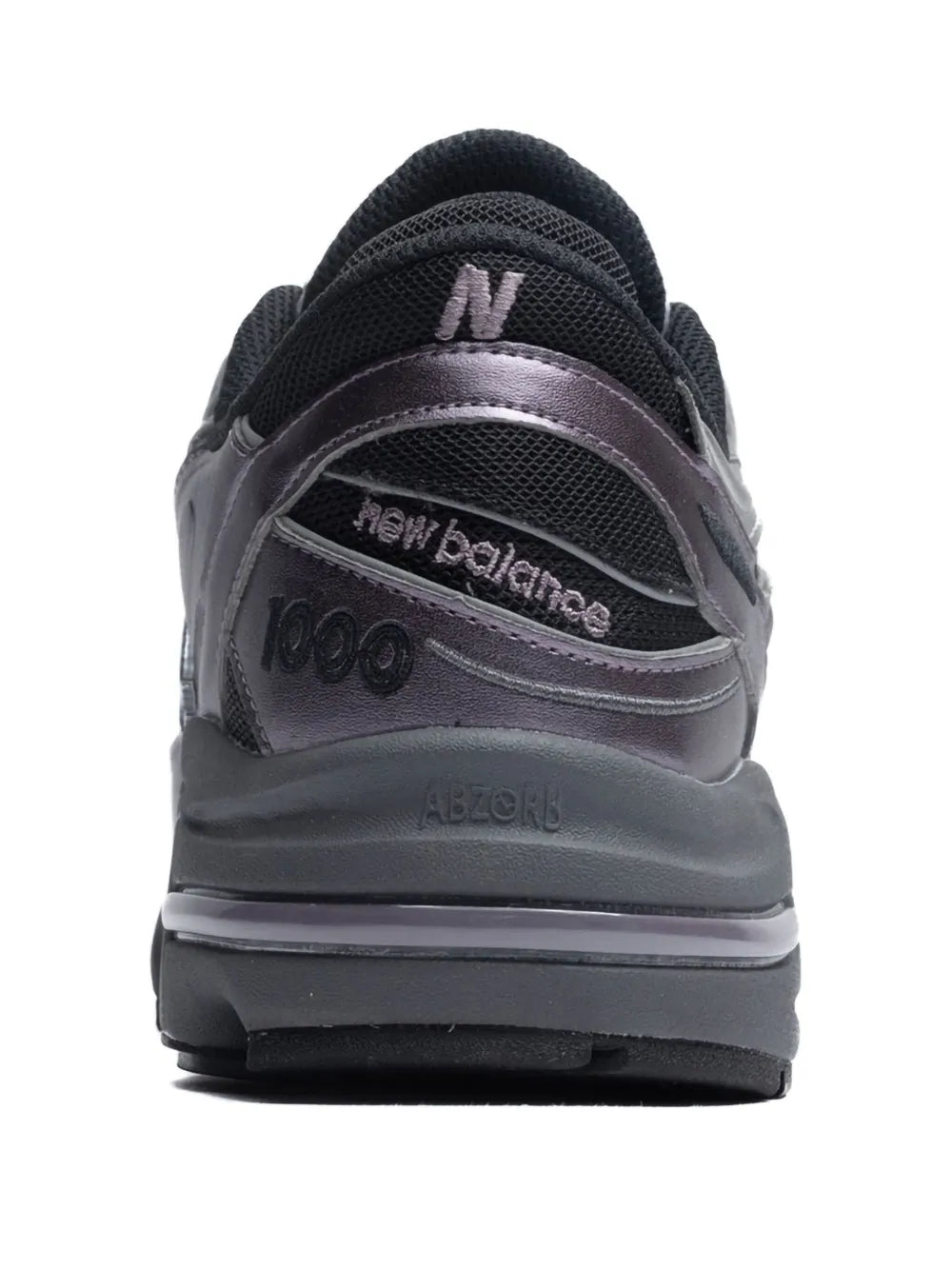 New Balance M1000 Dark Ice Wine/Grey/Metallic Sneakers Grazuv Mart