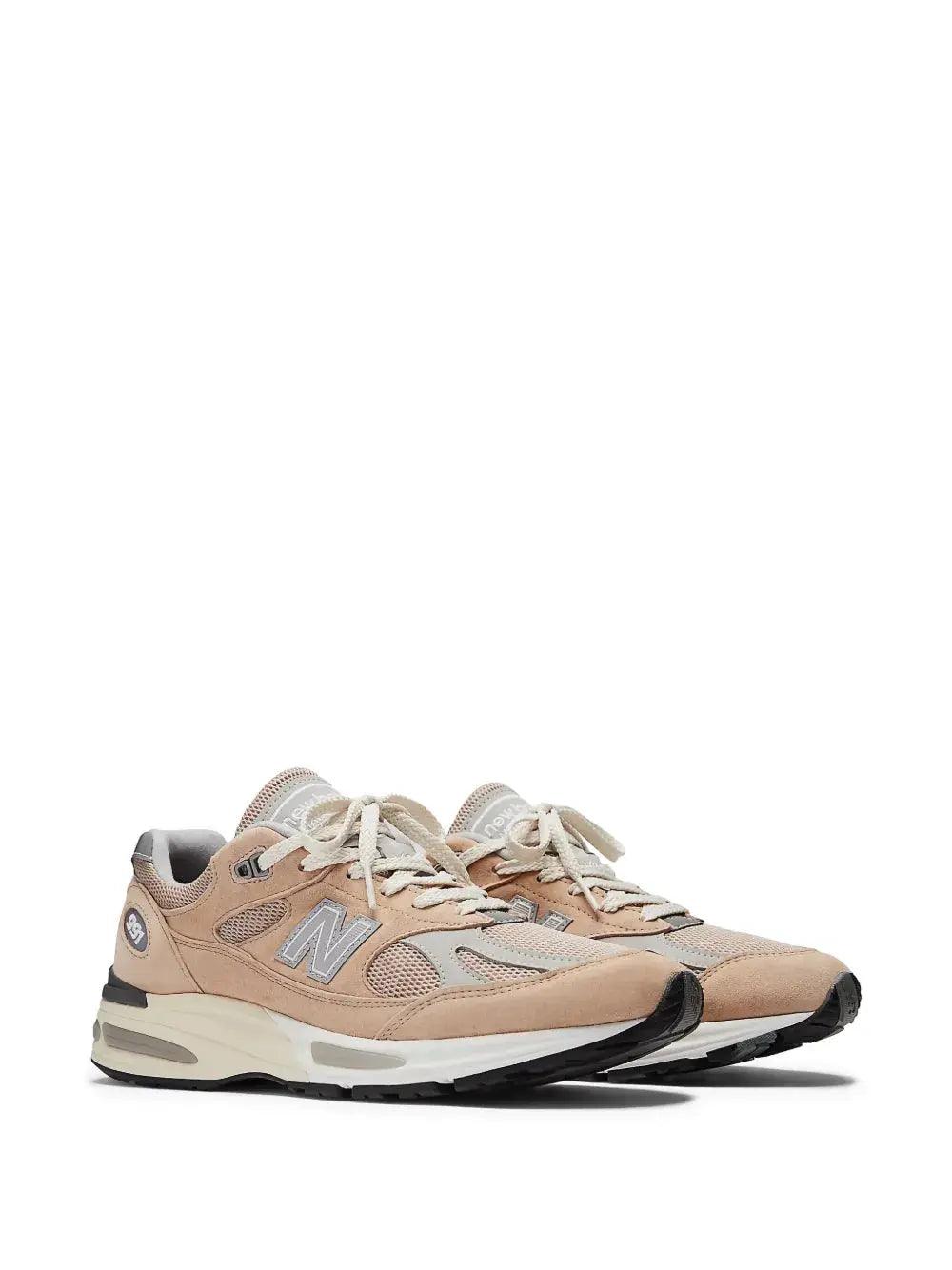 New Balance Made In Uk 991V2 Cuban Sand Sneakers Grazuv Mart
