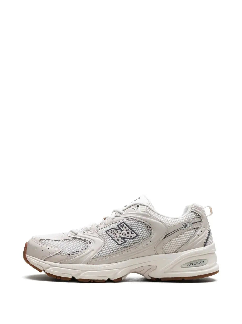New Balance 530 Moonbeam/Cow Print Sneakers Grazuv Mart