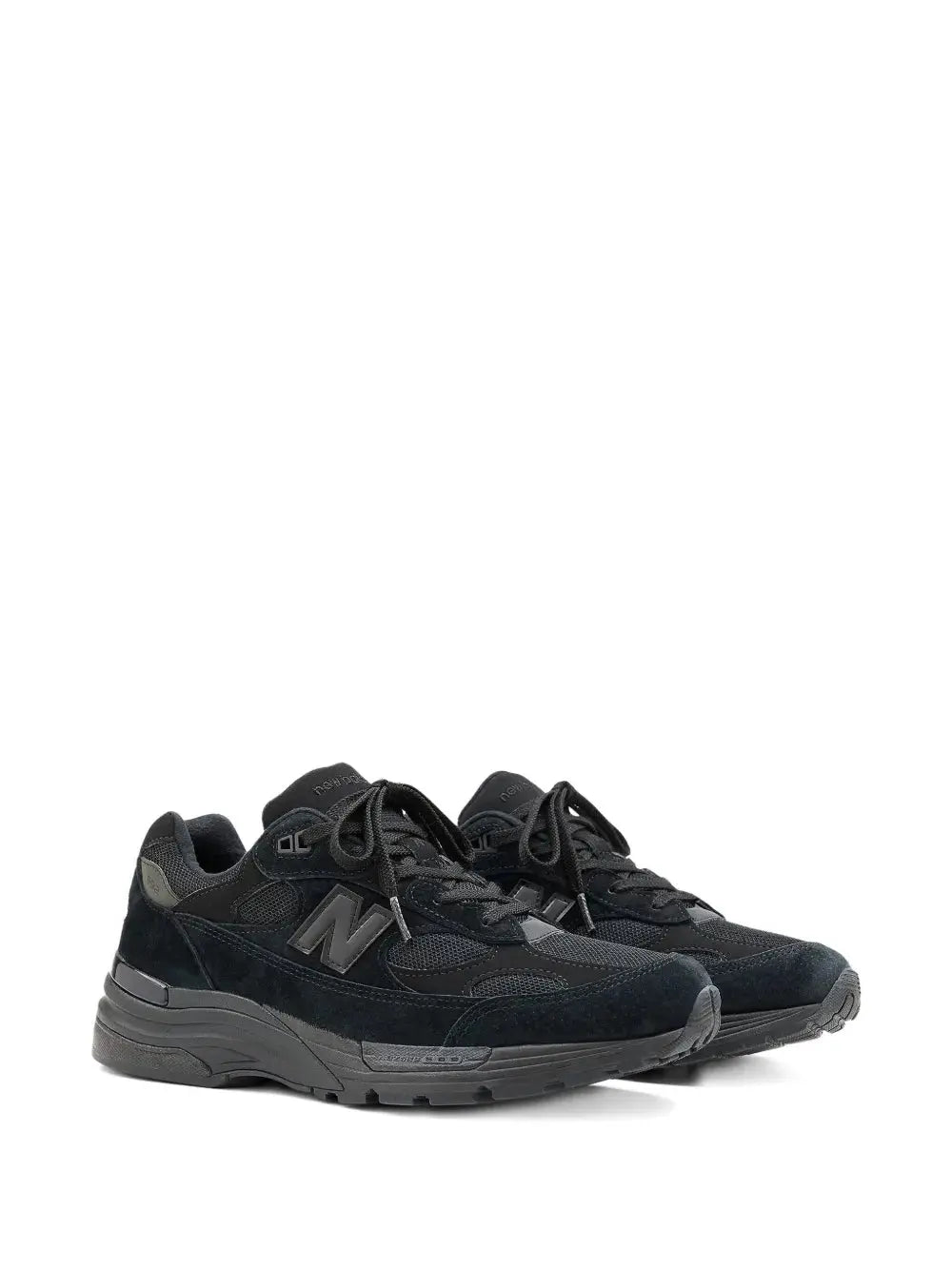 New Balance 992 Made In Usa - Triple Black Sneakers Grazuv Mart