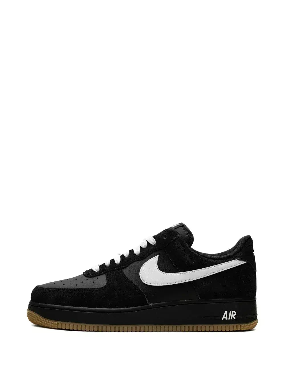 Nike Air Force 1 Low Sk8 Black/White-Gum/Light Brown Sneakers.