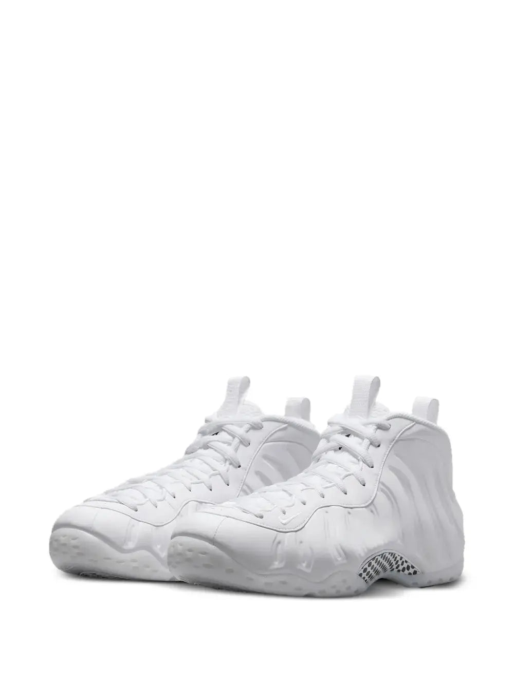 Nike Air Foamposite One Triple White Sneakers Grazuv Mart