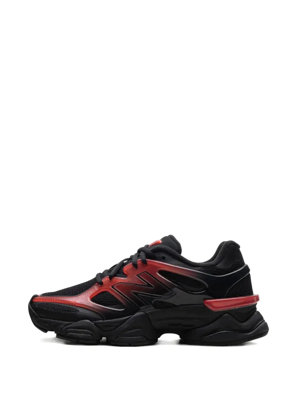 New Balance 9060 Black/Red Gradient Sneakers Grazuv Mart