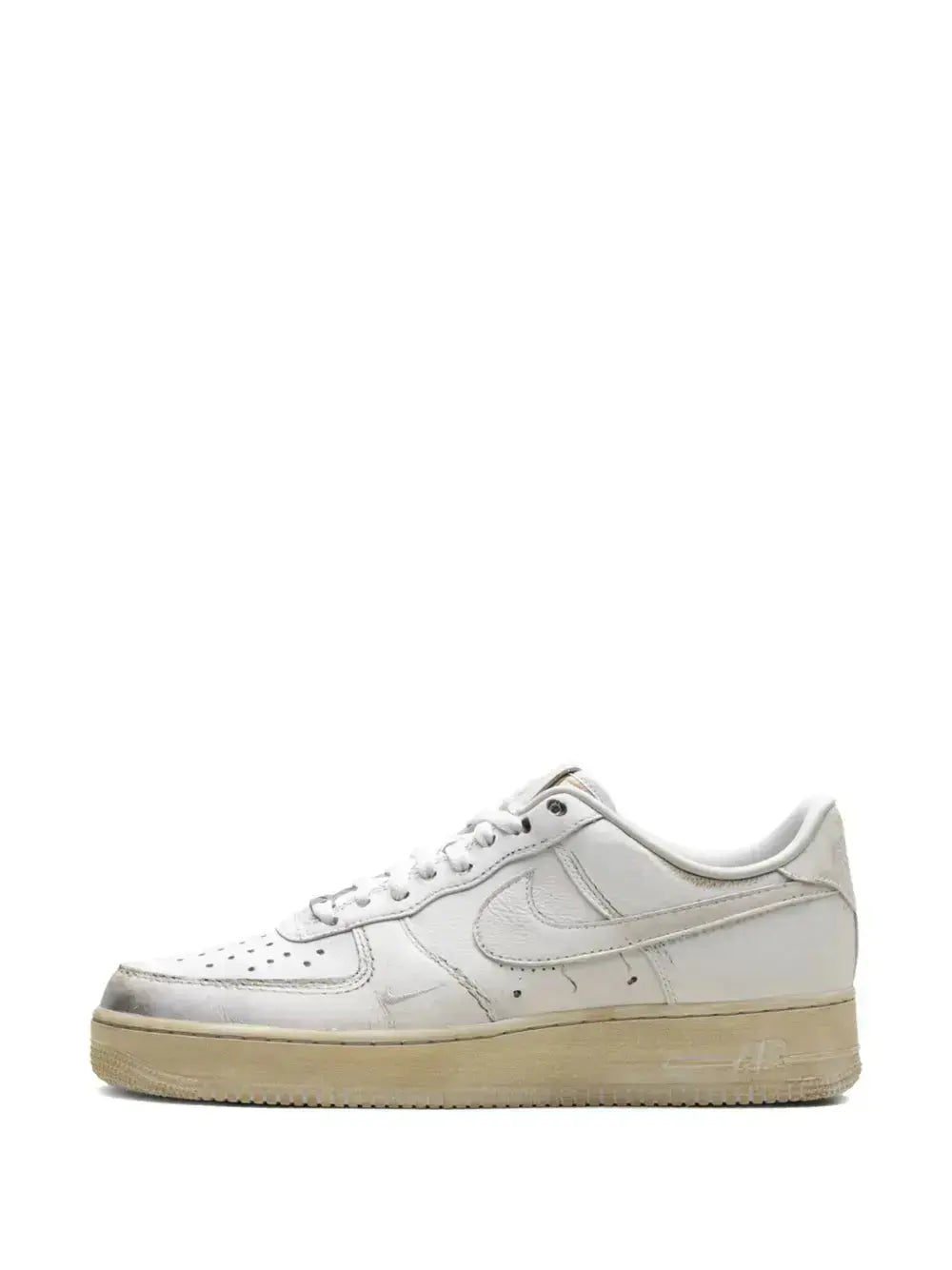 Nike Air Force 1 Low White/White/White Sneakers Grazuv Mart