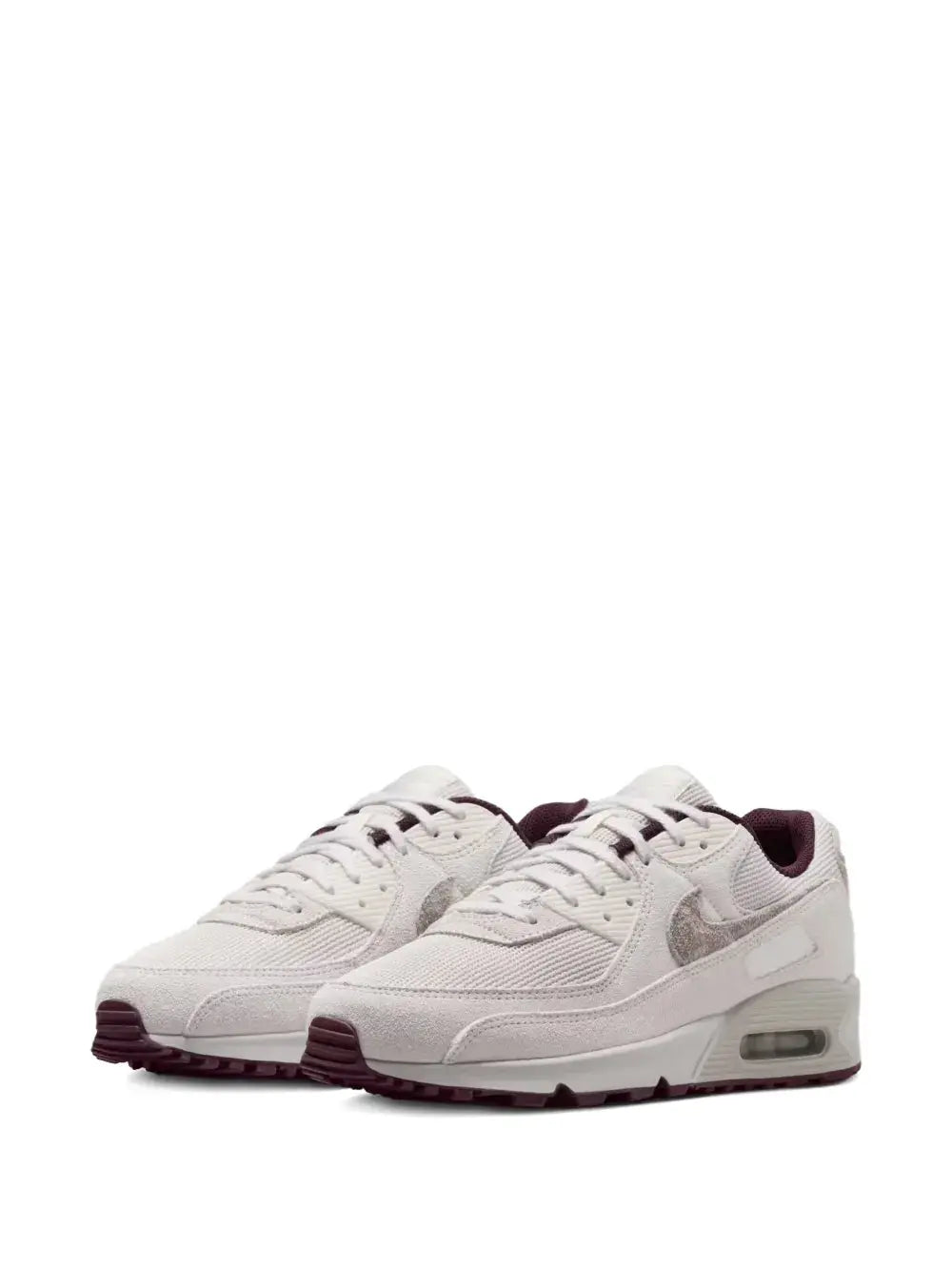 Nike Air Max 90 Prm Sail/Burgundy Crush Sneakers Grazuv Mart