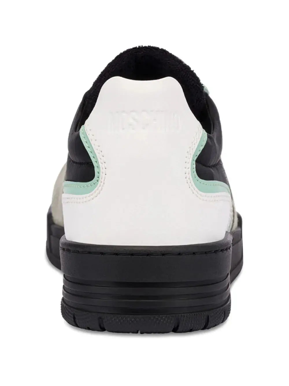 Moschino Panelled Lace-Up Sneakers Grazuv Mart