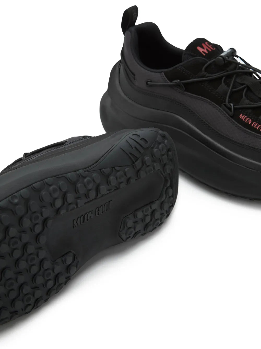 Moon Boot Lace-Up Platform Sneakers