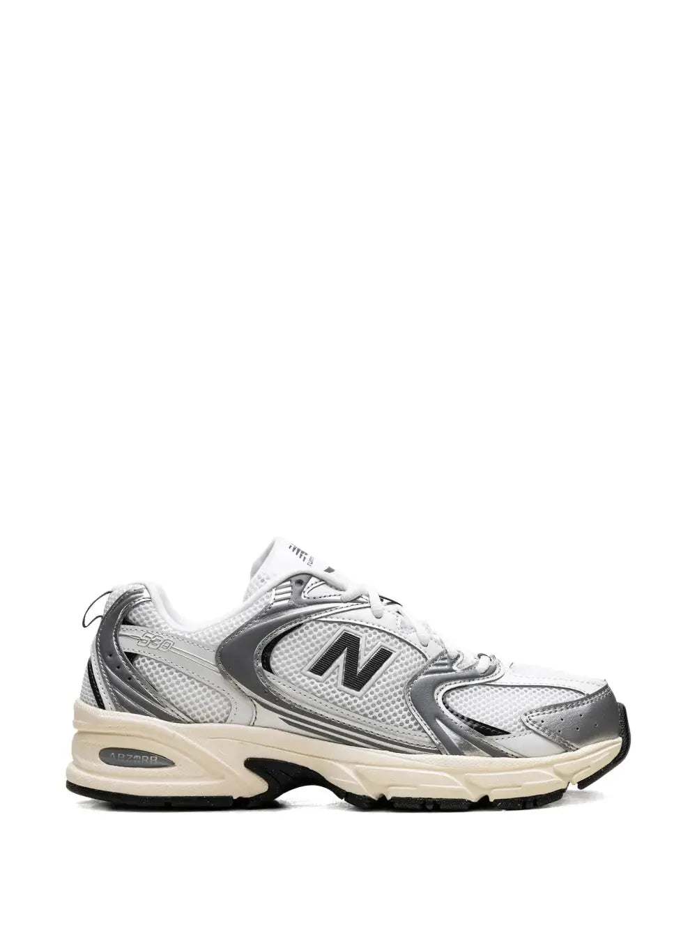 New Balance 530 Silver Metallic Trainers Grazuv Mart
