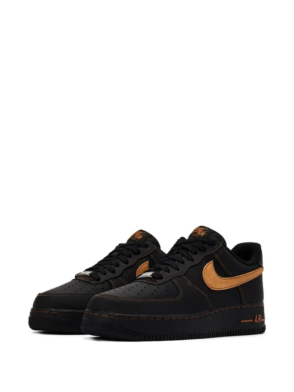 Nike Air Force 1 Low 07 Lv8 Black Desert Ochre Sneakers Grazuv Mart