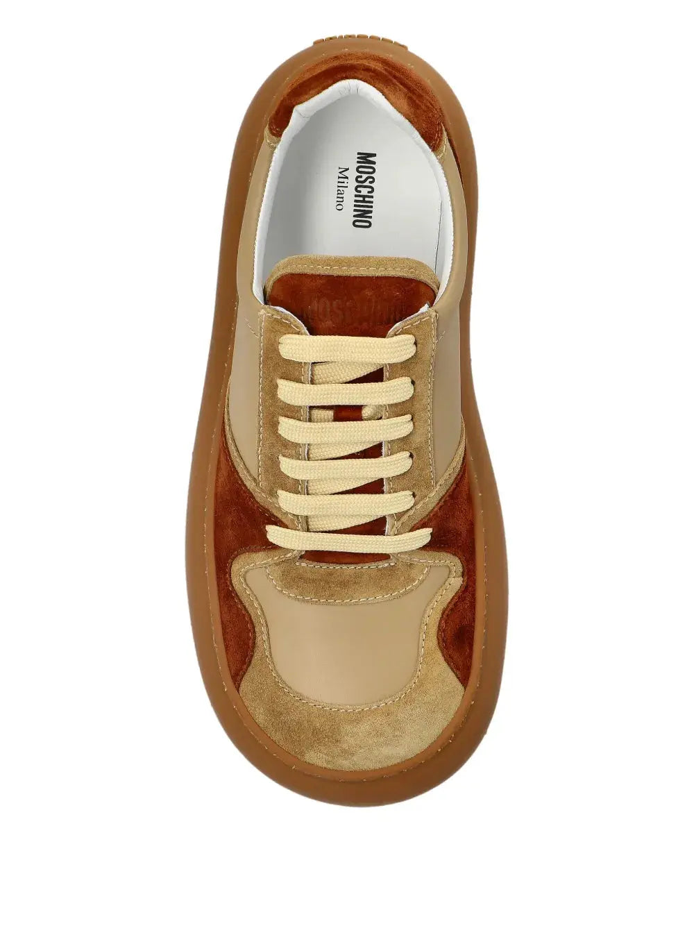 Moschino Leather Sneakers Grazuv Mart