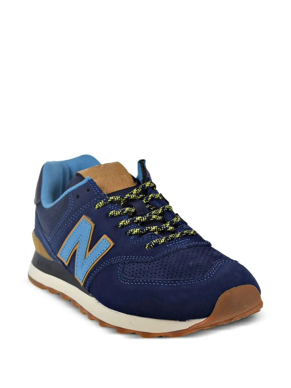 New Balance 574 Suede Sneakers Grazuv Mart