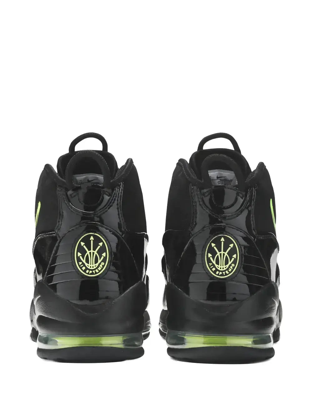 Nike Air Max Uptempo Black Volt Sneakers Grazuv Mart