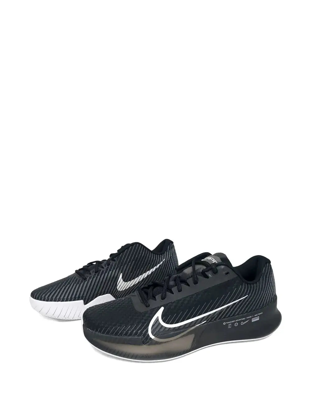 Nike Court Air Zoom Vapor 11 Lace-Up Sneakers Grazuv Mart