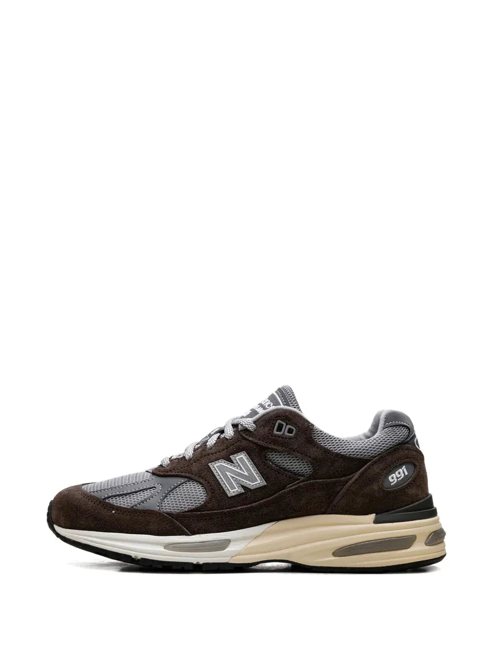 New Balance 991V2 Logo-Patch Sneakers Grazuv Mart