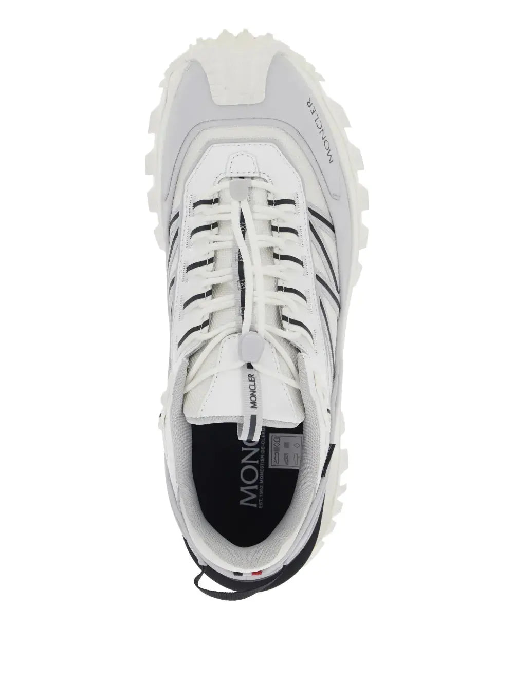 Moncler Trailgrip Gtx Leather Sneakers Grazuv Mart