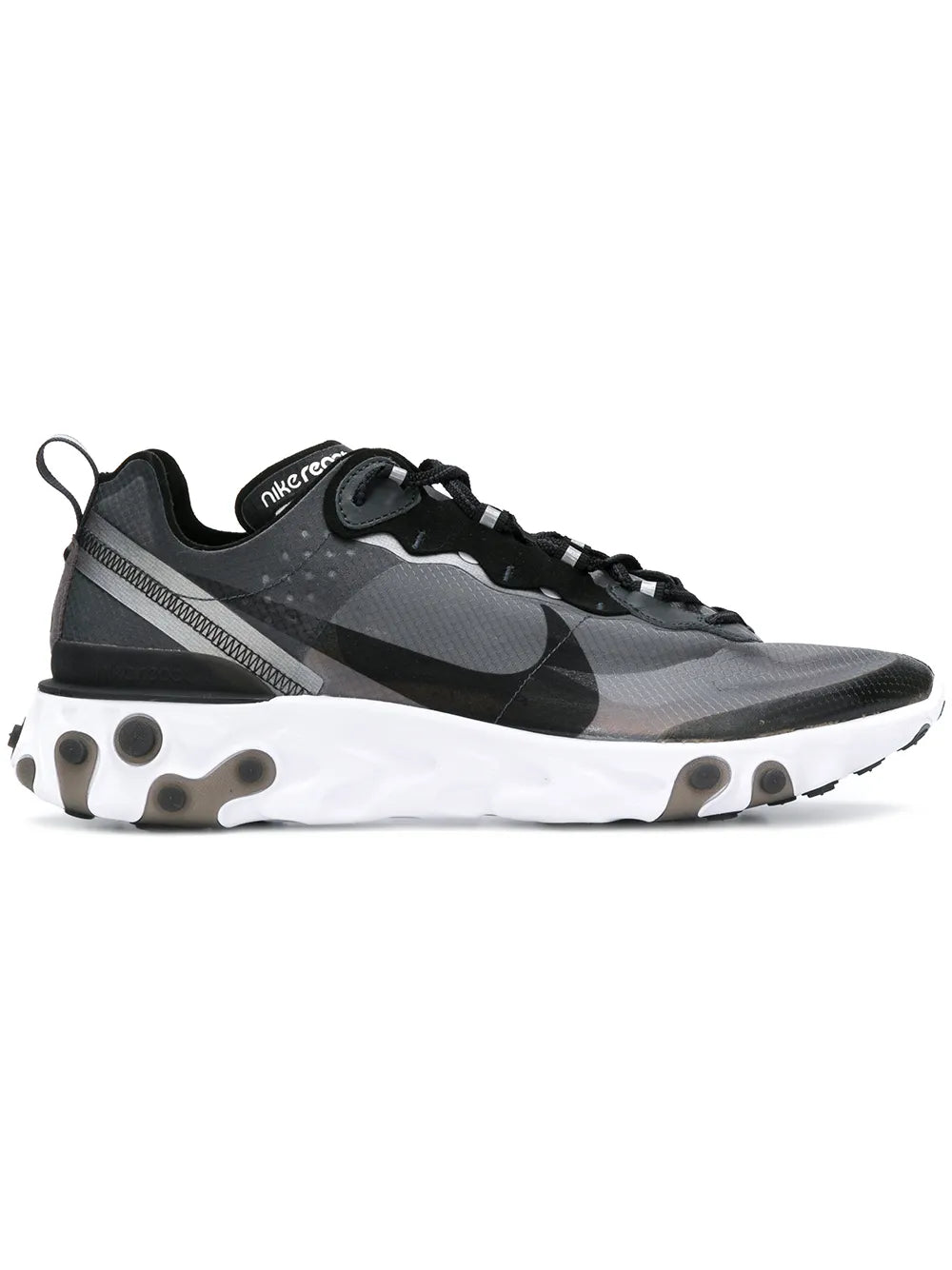 Nike React Element 87 Anthracite Black Sneakers Grazuv Mart