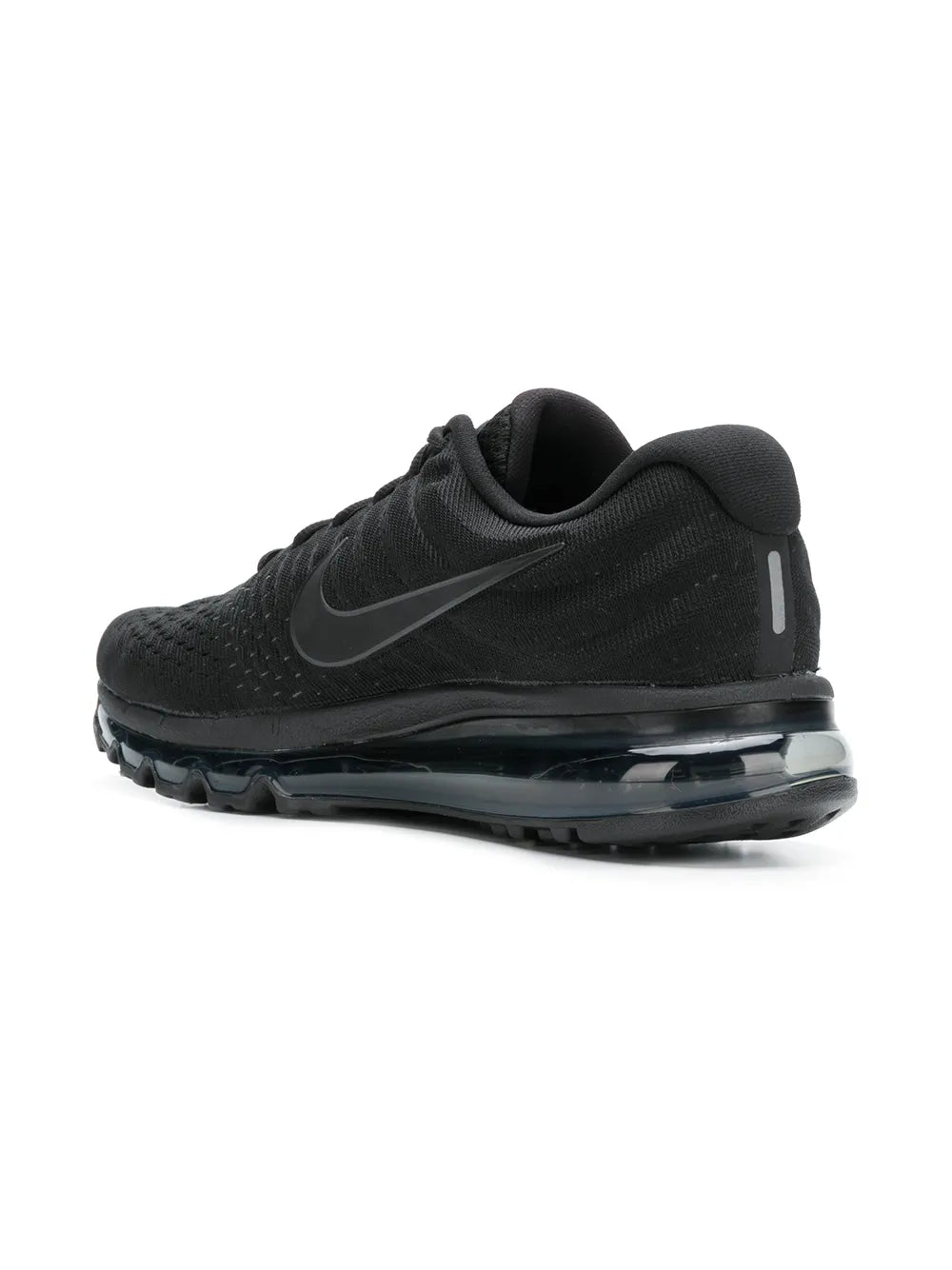 Nike Air Max 2017 Triple Black Sneakers.