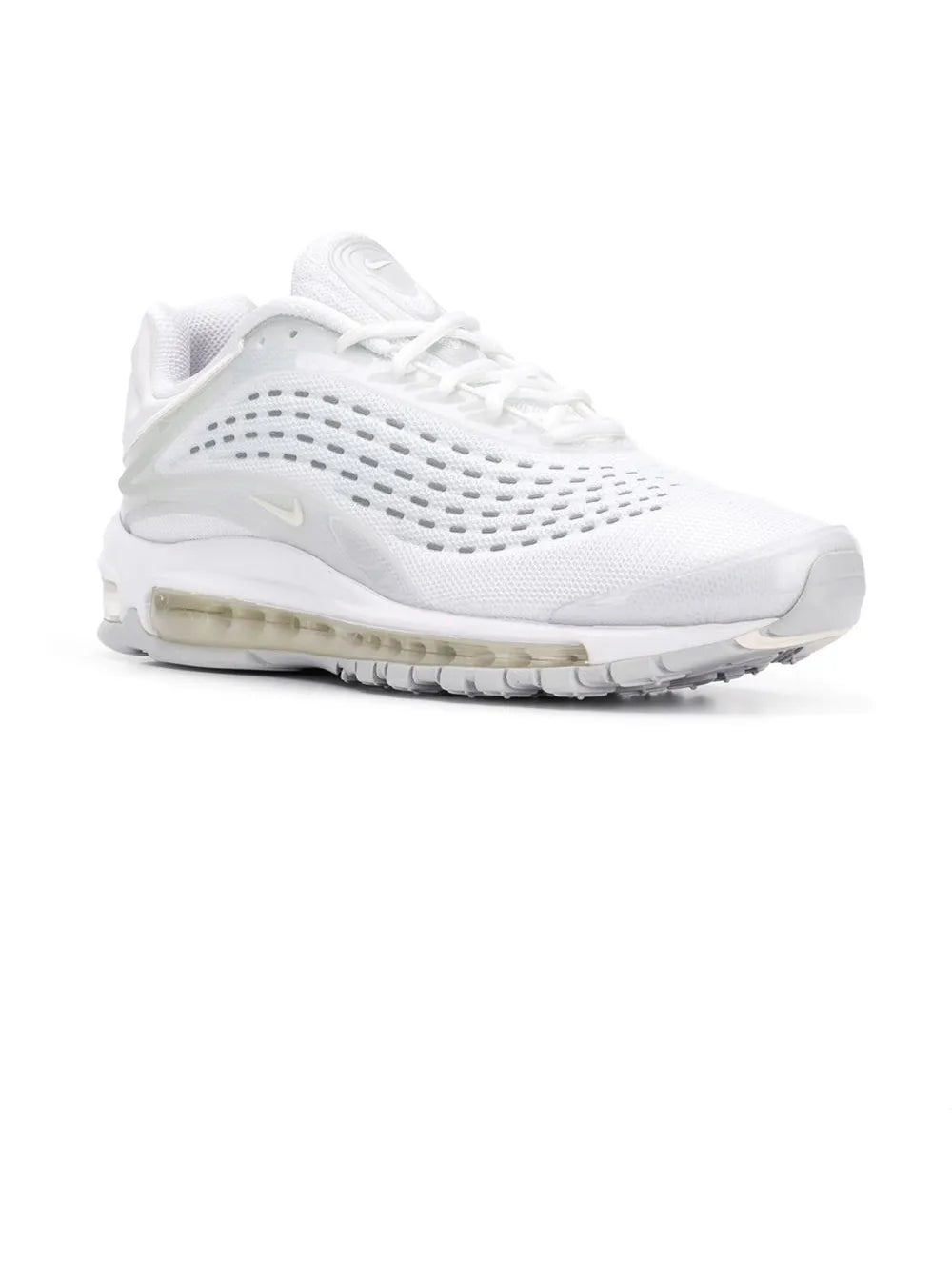 Nike Air Max Deluxe Triple White Sneakers Grazuv Mart