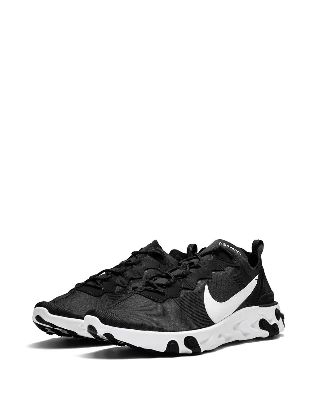 Nike React Element 55 Black/White Sneakers Grazuv Mart
